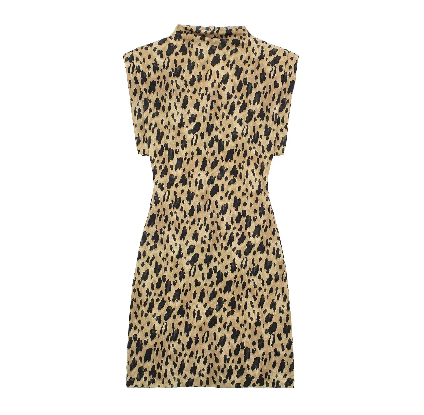 Leopard Print Midi Sleeveless Dress Women Sleeveless Dress Office Dress Streetwear Summer Fashion Dresses 2024
Leopard Print Midi Sleeveless Dress Women Sleeveless Dress Office Dress Streetwear Summer Fashion Dresses 2024