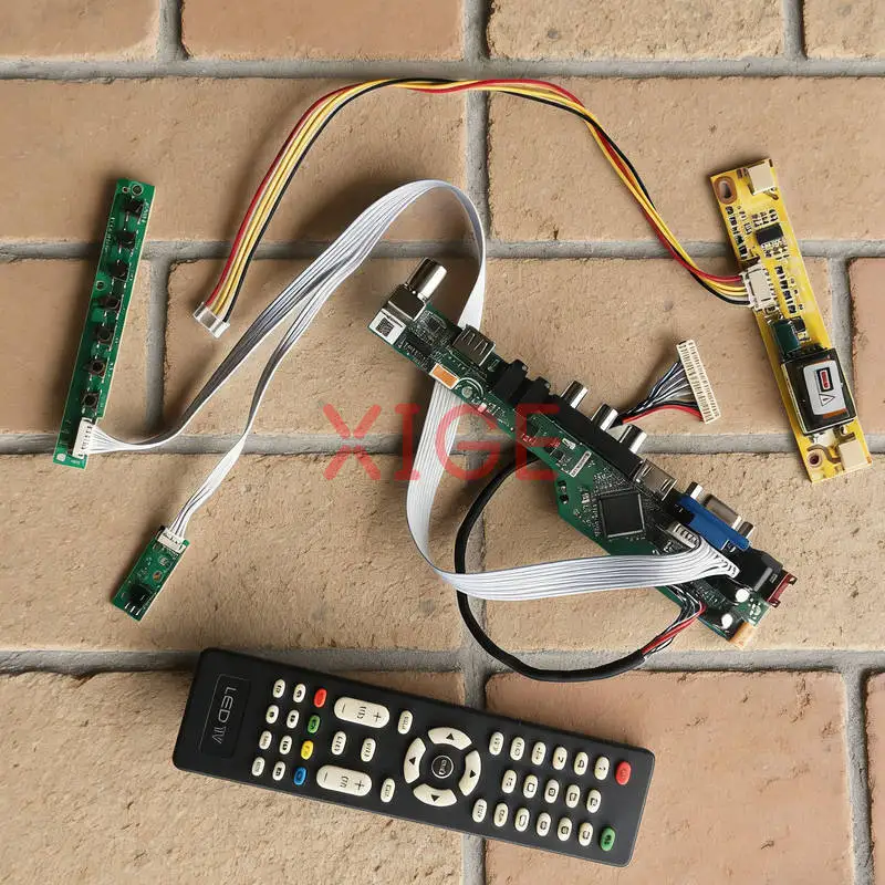 Screen Drive Controller Board Fit LTN154X9 LTN154X5 LTN154XB LTN154AT08 2-CCFL USB+AV+VGA+HDMI 30 Pin LVDS 1280x800 1280*800 Kit
Screen Drive Controller Board Fit LTN154X9 LTN154X5 LTN154XB LTN154AT08 2-CCFL USB+AV+VGA+HDMI 30 Pin LVDS 1280x800 1280*800 Kit