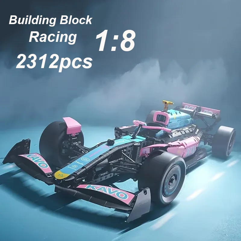 New Technology 1:8 F1 Formula Red Sport racing Model Building Block Mechanical Set Assembly Toy For Children's Holiday Boy Gift
New Technology 1:8 F1 Formula Red Sport racing Model Building Block Mechanical Set Assembly Toy For Children's Holiday Boy Gift