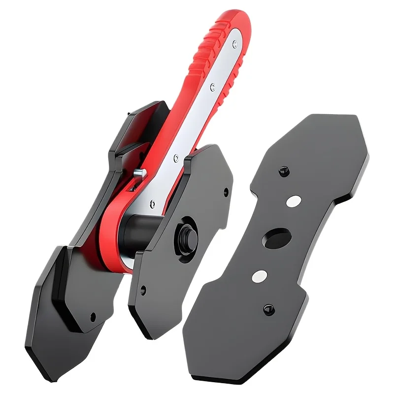 Brake Caliper Press Tool 360 Degree Swing Ratchet Hand Wrench Expander Car Piston Spreader Pad For Single Twin Quad Piston Disc Brake Vehicle
Brake Caliper Press Tool 360 Degree Swing Ratchet Hand Wrench Expander Car Piston Spreader Pad For Single Twin Quad Piston Disc Brake Vehicle