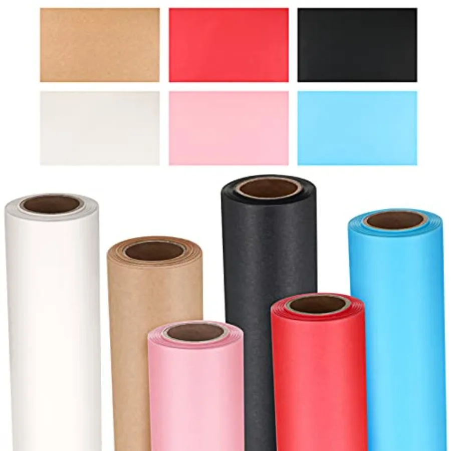 6 Pack Bulletin Board Paper Roll Colored 19. 7 Inches x 50 Feet Fade Resistant Construction Craft Paper Roll Bulk for DIY Proje
6 Pack Bulletin Board Paper Roll Colored 19. 7 Inches x 50 Feet Fade Resistant Construction Craft Paper Roll Bulk for DIY Proje