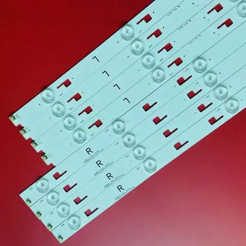 8pcs LED KD-49XD7005 KD-49XD7066 XBR-49X700D KD-49X8005C LC490EQY-SJA3 JDE 49" CSP DRT LEFT v02 RIGHT SVY490A23_Rev00_5LED_L R