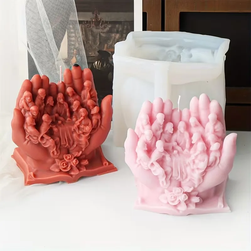 top quality 1pc last supper silicone mold for diy aroma candles epoxy resin soap & concrete religious home decor tool
top quality 1pc last supper silicone mold for diy aroma candles epoxy resin soap & concrete religious home decor tool