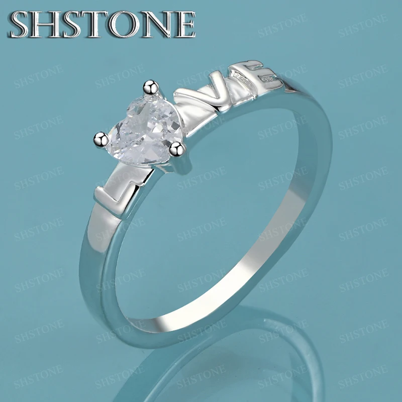 AAA Zircon 925 Sterling Silver Love Heart Wedding Ring High Quality Women's Party Engagement Accessories Design Jewelry Gifts
AAA Zircon 925 Sterling Silver Love Heart Wedding Ring High Quality Women's Party Engagement Accessories Design Jewelry Gifts