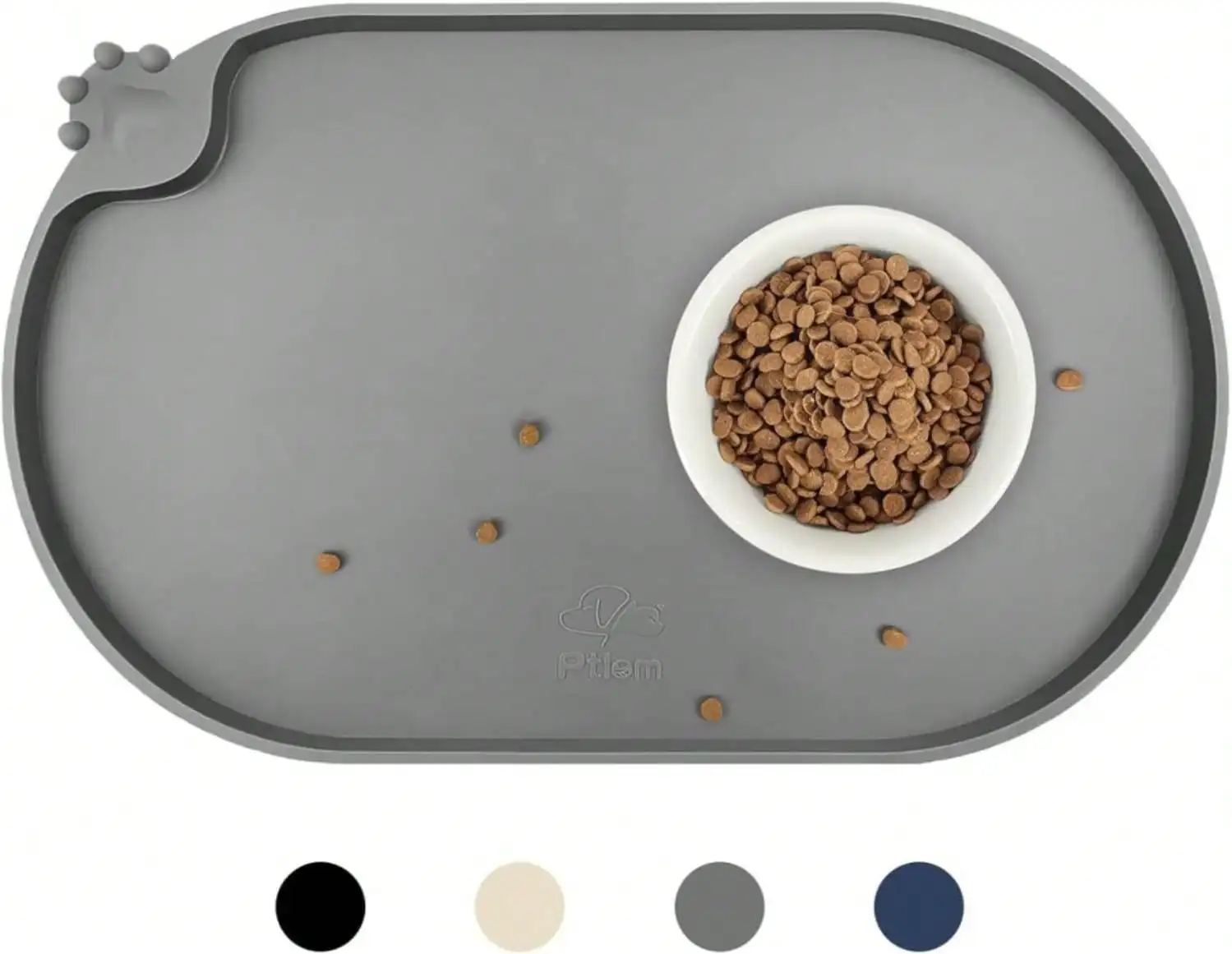 KPWACD Pet Placemat For Dog And Cat, Waterproof Silicone Dogs Feeding Bowl Mat Prevent Food And Water Overflow, High-Lips Puppy Dish Mats Suitable For Small Medium Big Pets, Navy, 24" * 16"
KPWACD Pet Placemat For Dog And Cat, Waterproof Silicone Dogs Feeding Bowl Mat Prevent Food And Water Overflow, High-Lips Puppy Dish Mats Suitable For Small Medium Big Pets, Navy, 24" * 16"