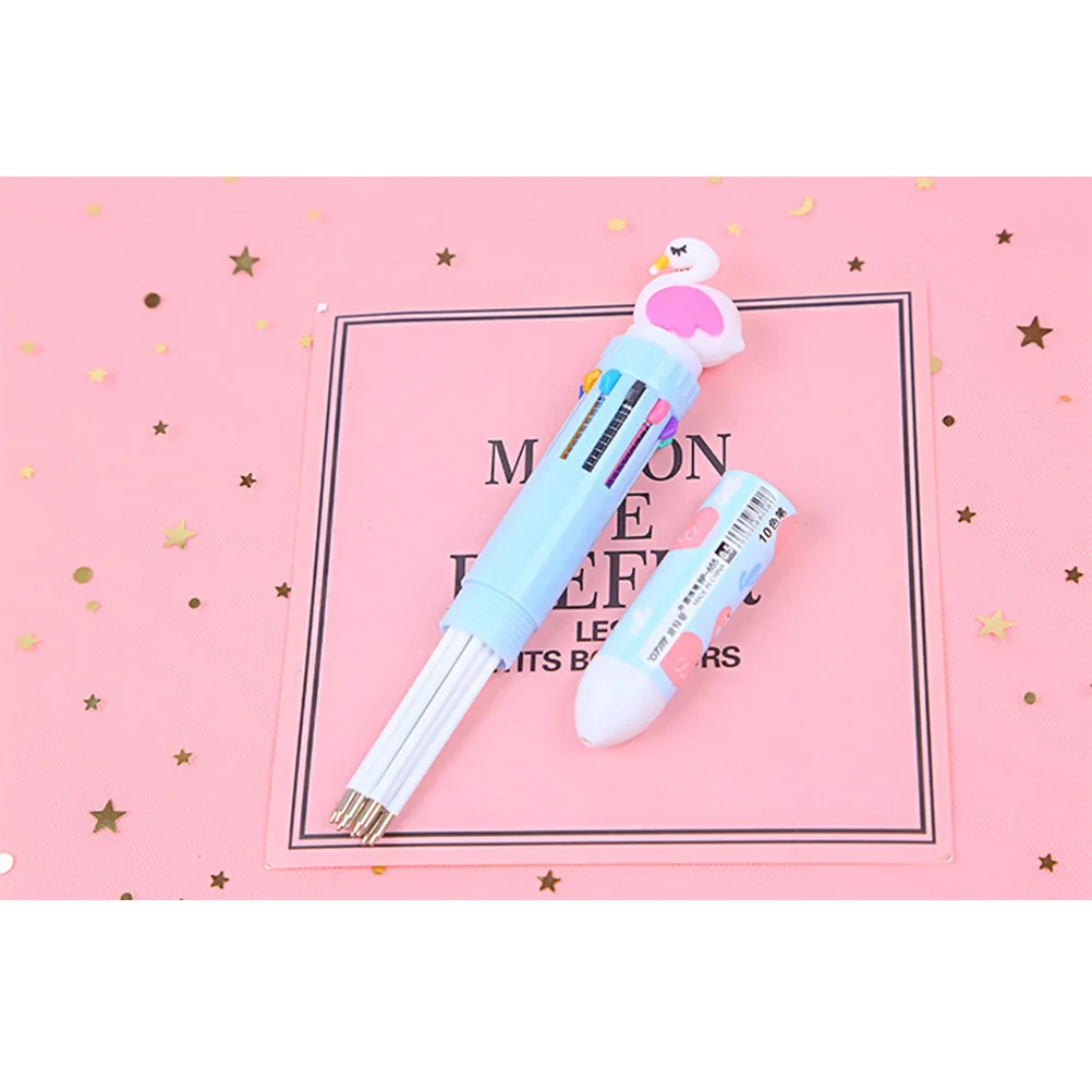 10 Pcs Colored Ballpoint Pen Pens Multicolor Retractable Flamingo Small and Fresh
10 Pcs Colored Ballpoint Pen Pens Multicolor Retractable Flamingo Small and Fresh