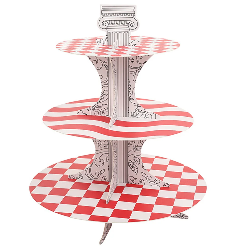 1Set Cake Display Stand Paper Multilayer Dessert Holder Party Snack Display Rack Small Cake Holder Birthday Paper Cupcake Stand
1Set Cake Display Stand Paper Multilayer Dessert Holder Party Snack Display Rack Small Cake Holder Birthday Paper Cupcake Stand
