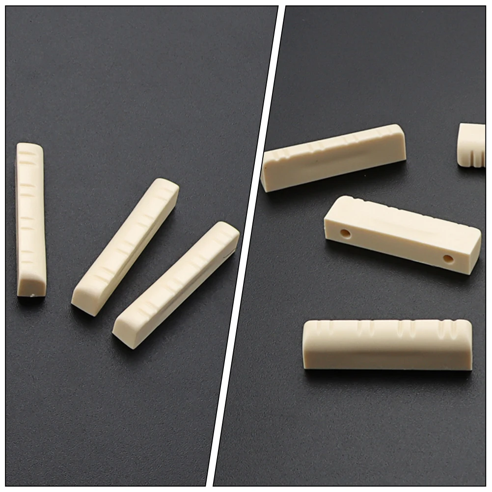 5 Pcs 8-string Mandolin Nut Slotted String Pillow Plastic Lightweight Accessories Replacement Parts for Mandolins Instrument
5 Pcs 8-string Mandolin Nut Slotted String Pillow Plastic Lightweight Accessories Replacement Parts for Mandolins Instrument