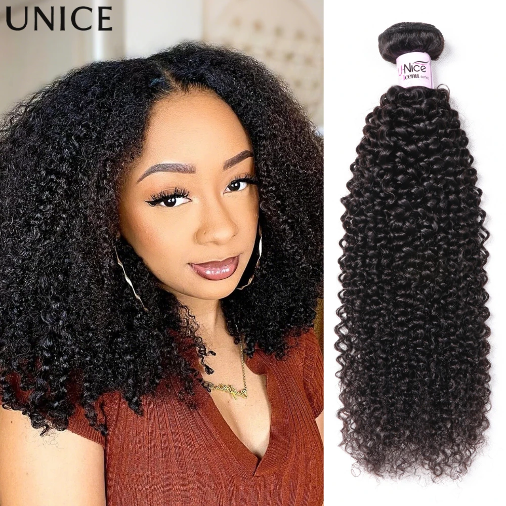 Наборы кудрявых волос UNice Kinky Curly, 1/3/4 шт., натуральный черный цвет, 100% человеческие волосы, 100 грамм в наборе, для наращивания волос
Наборы кудрявых волос UNice Kinky Curly, 1/3/4 шт., натуральный черный цвет, 100% человеческие волосы, 100 грамм в наборе, для наращивания волос