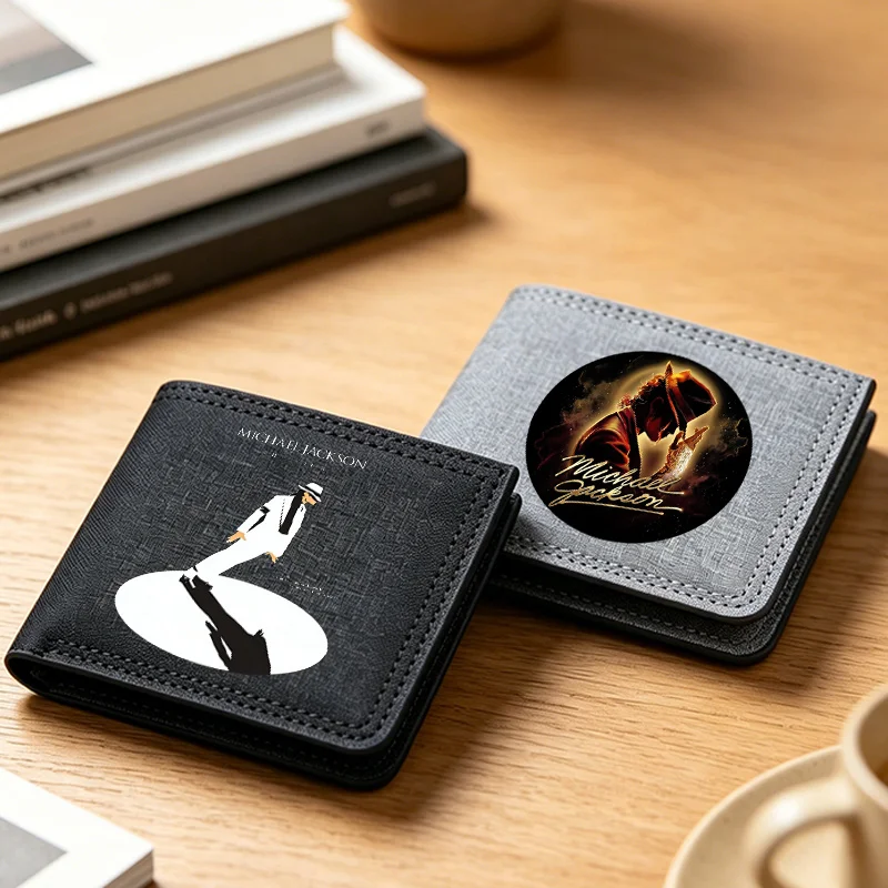 Michael Jackson Men Women Wallet Cool Coin Purse Singer MJ Printed Card Holder Travel Storage Short Foldable Wallets Purses Gift
Michael Jackson Men Women Wallet Cool Coin Purse Singer MJ Printed Card Holder Travel Storage Short Foldable Wallets Purses Gift