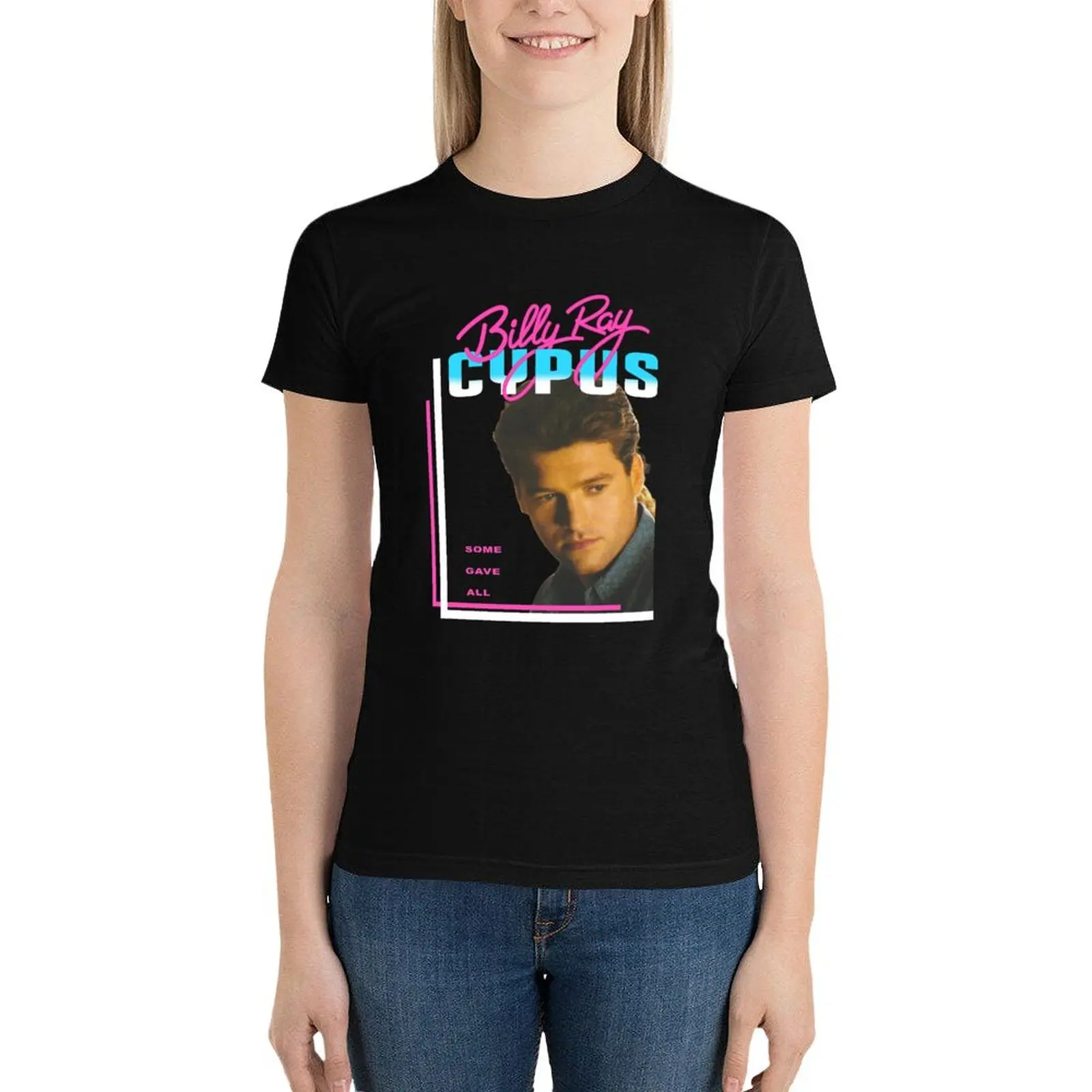 Achy Breaky Heart Tour Some Gave All Promo T-Shirt summer top animal print shirt for girls tops Women
Achy Breaky Heart Tour Some Gave All Promo T-Shirt summer top animal print shirt for girls tops Women