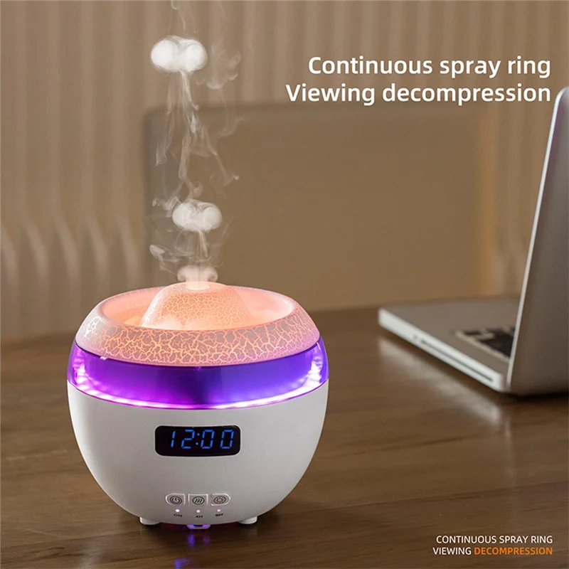 Dynamic Humidifier Home Desktop Digital Display Clock Wireless Remote Control Essence Oil Aromatherapy Machine EU Plug-ABXK
Dynamic Humidifier Home Desktop Digital Display Clock Wireless Remote Control Essence Oil Aromatherapy Machine EU Plug-ABXK