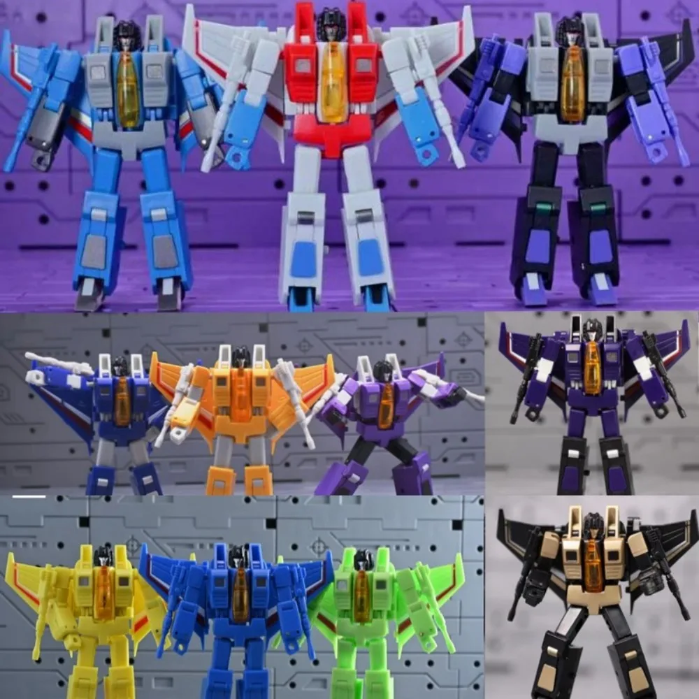 Transformation 7CM Small proportion Flight Squad Transformed Aircraft with Platform Starscream Thundercracker Skywarp
Transformation 7CM Small proportion Flight Squad Transformed Aircraft with Platform Starscream Thundercracker Skywarp