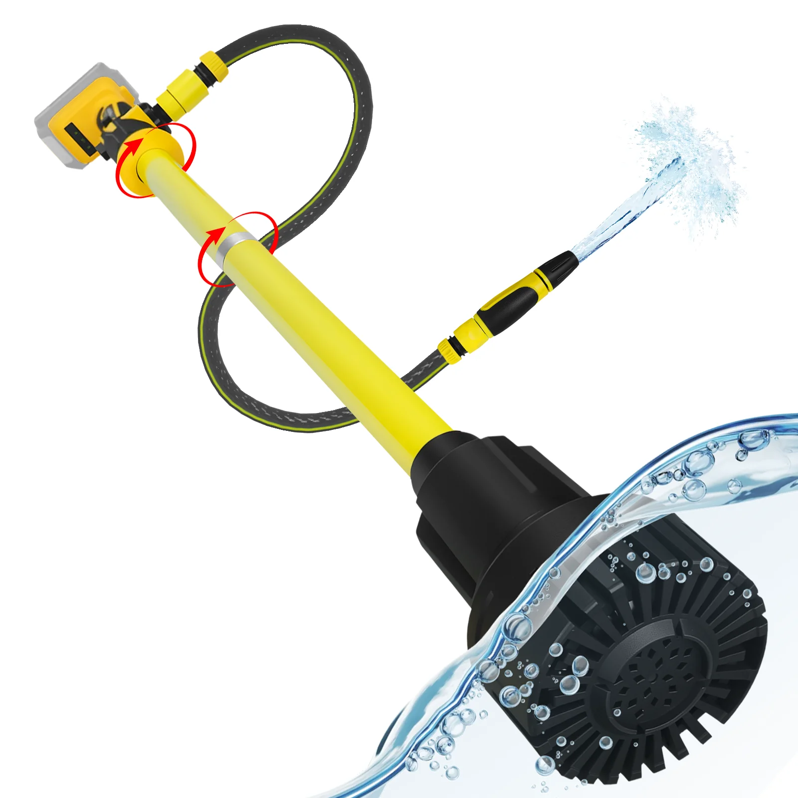 Cordless Stick Water Transfer Pump 40L/Min Garden Pond Water Pump Portable Submersible Sump Pump for Dewalt 20V Battery Pin
Cordless Stick Water Transfer Pump 40L/Min Garden Pond Water Pump Portable Submersible Sump Pump for Dewalt 20V Battery Pin