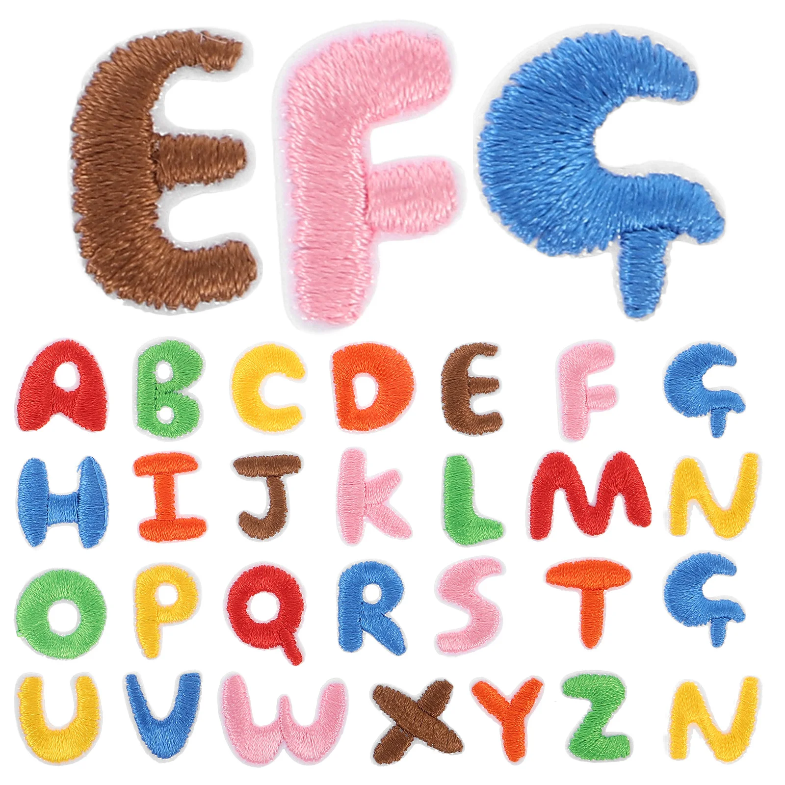 2 Sets Small Iron On Alphabet Patches Colorful Embroidered Fabric Letter Transfers Diy For Clothing Bags Hats Craft Projects
2 Sets Small Iron On Alphabet Patches Colorful Embroidered Fabric Letter Transfers Diy For Clothing Bags Hats Craft Projects