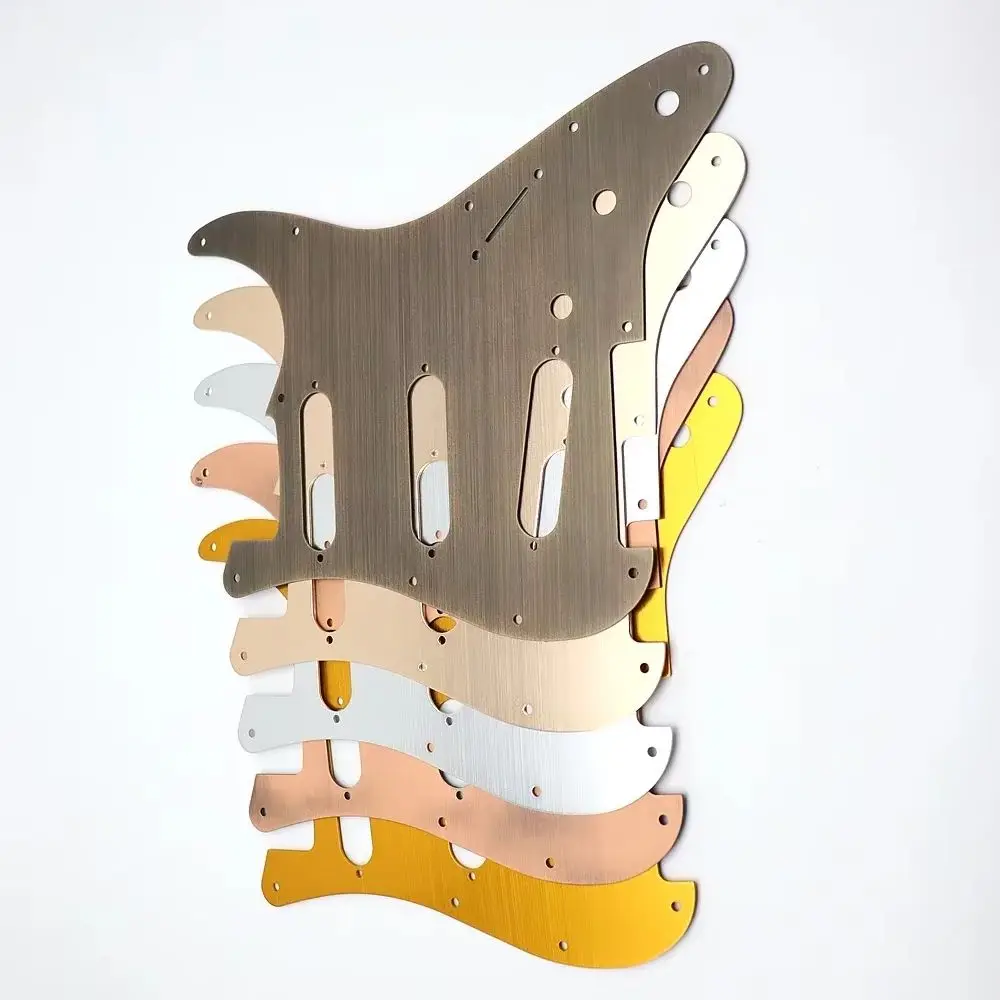 11 Hole SSS Scratch Plate Electric Guitar Metal Pickguard Compatible For S/T S/Q Style Guitar Parts 7 Colors
11 Hole SSS Scratch Plate Electric Guitar Metal Pickguard Compatible For S/T S/Q Style Guitar Parts 7 Colors