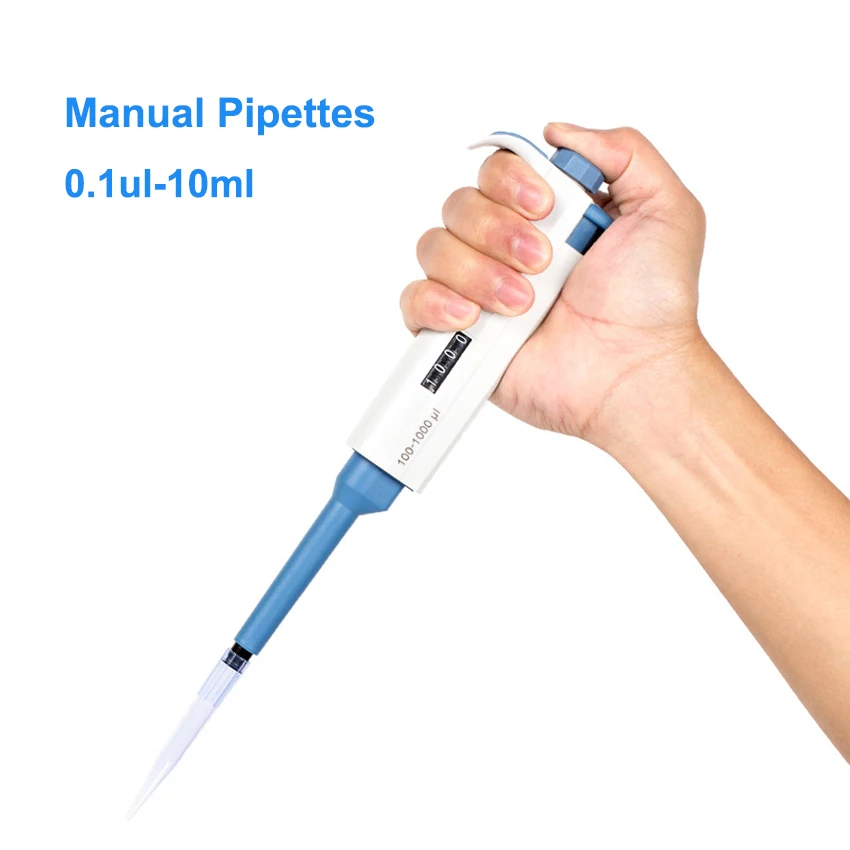 Digital Lab Pipette Gun Adjustable Dragon Pipette Plastic Single Channel Manual Adjustable Micropipette Pipettor Pipette Tip
Digital Lab Pipette Gun Adjustable Dragon Pipette Plastic Single Channel Manual Adjustable Micropipette Pipettor Pipette Tip