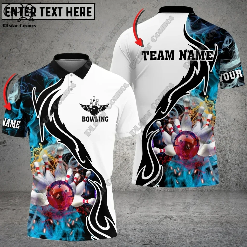 Paw Bowling Smoke Pattern Custom Name 3D POLO Shirt Summer T-Shirt Unisex Gift Indoor Sports Collection
Paw Bowling Smoke Pattern Custom Name 3D POLO Shirt Summer T-Shirt Unisex Gift Indoor Sports Collection
