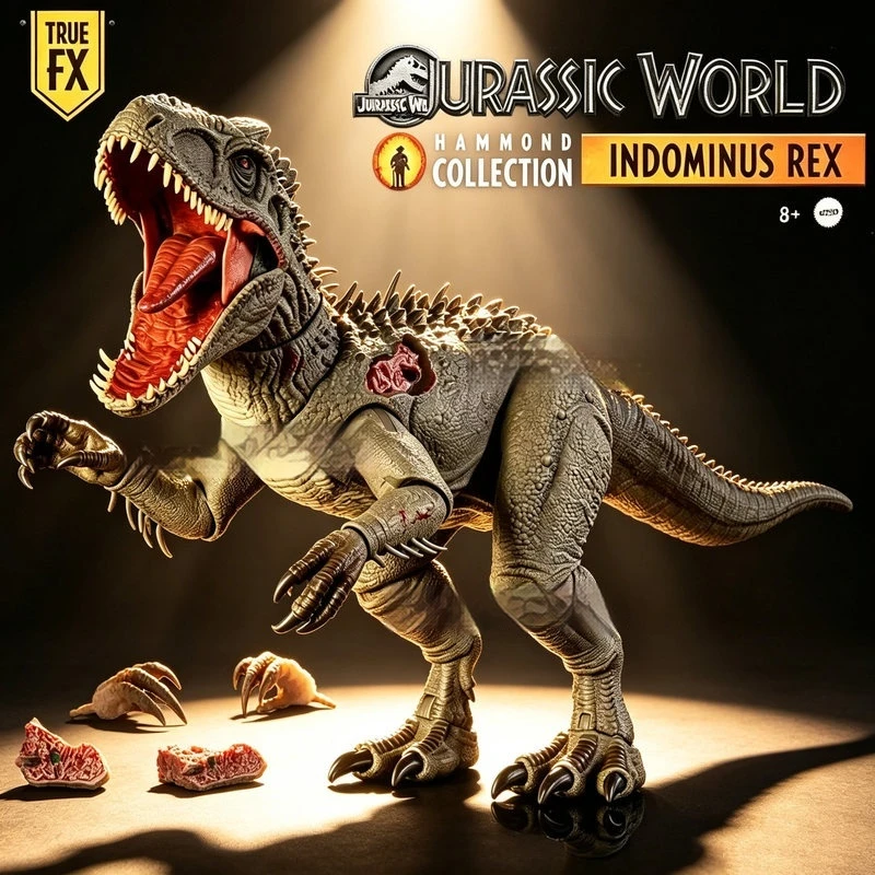 Mattel Jurassic World Hammond Collection Indominus Rex Articulated Realistic Dinosaur Model Collectible Toy For Adult Collectors
Mattel Jurassic World Hammond Collection Indominus Rex Articulated Realistic Dinosaur Model Collectible Toy For Adult Collectors