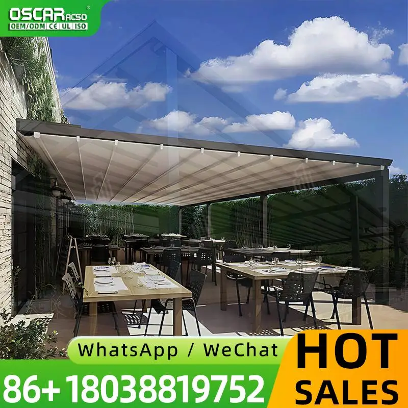 Aluminium PVC Folding Retractable Outdoor Carport Garden Decking Awning Retractable Canopy Pergola
Aluminium PVC Folding Retractable Outdoor Carport Garden Decking Awning Retractable Canopy Pergola