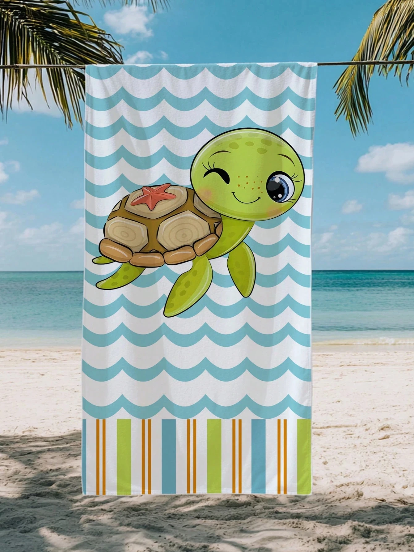 cartoon turtle print beach towel-soft microfiber,quick drying,oversized, beach clothing, coastal room decoration-turtle towel
cartoon turtle print beach towel-soft microfiber,quick drying,oversized, beach clothing, coastal room decoration-turtle towel