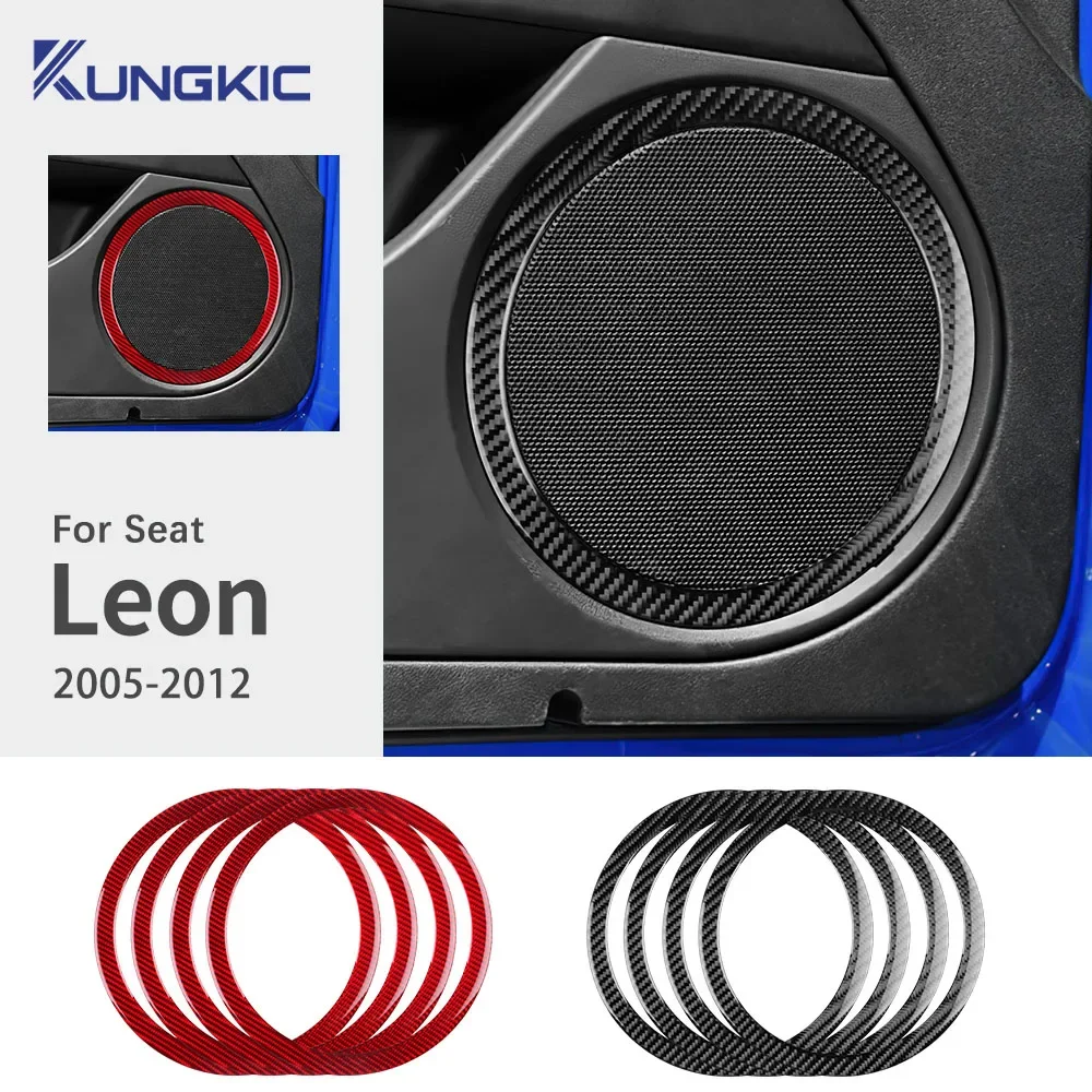 LHD RHD Real Soft Carbon Fiber Sticker For Seat Leon 2005 2006 2007 2008 2009 2010 2011 2012 Car Door Speaker Frame Trim
LHD RHD Real Soft Carbon Fiber Sticker For Seat Leon 2005 2006 2007 2008 2009 2010 2011 2012 Car Door Speaker Frame Trim