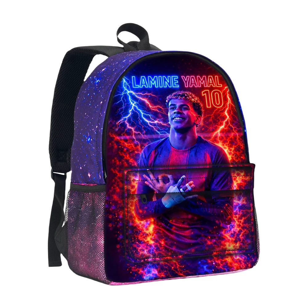 Boys Girls Backpack Knapsack Football Star Starry Sky Backpack School Bag L-Lamin Yamal Large Capacity Mochila Rucksack School
Boys Girls Backpack Knapsack Football Star Starry Sky Backpack School Bag L-Lamin Yamal Large Capacity Mochila Rucksack School