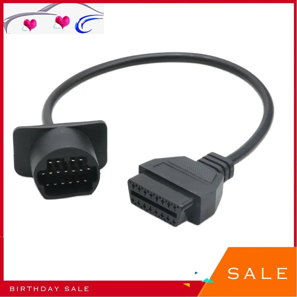 2021 Cable OBDII OBD2 Cable Diagnostic 17 Pin To 16 Pin Adapter Connector For Mazda 781B
2021 Cable OBDII OBD2 Cable Diagnostic 17 Pin To 16 Pin Adapter Connector For Mazda 781B