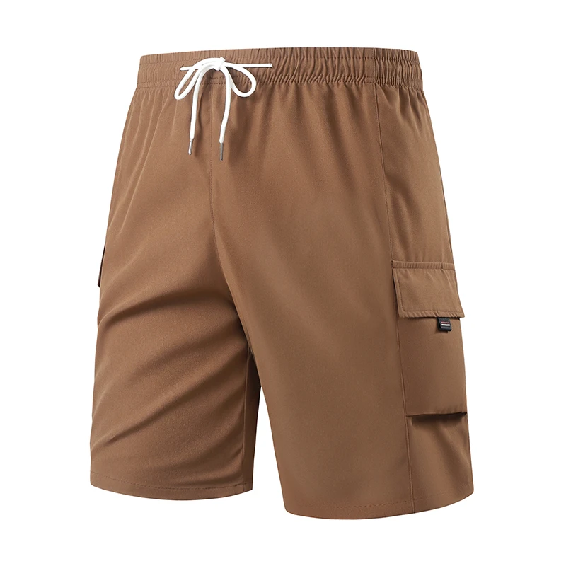 Multi Pockets Shorts Men Waistband Solid Color Loose Fitness Cargo Drawstring Streetwear Clothing Baggy
Multi Pockets Shorts Men Waistband Solid Color Loose Fitness Cargo Drawstring Streetwear Clothing Baggy
