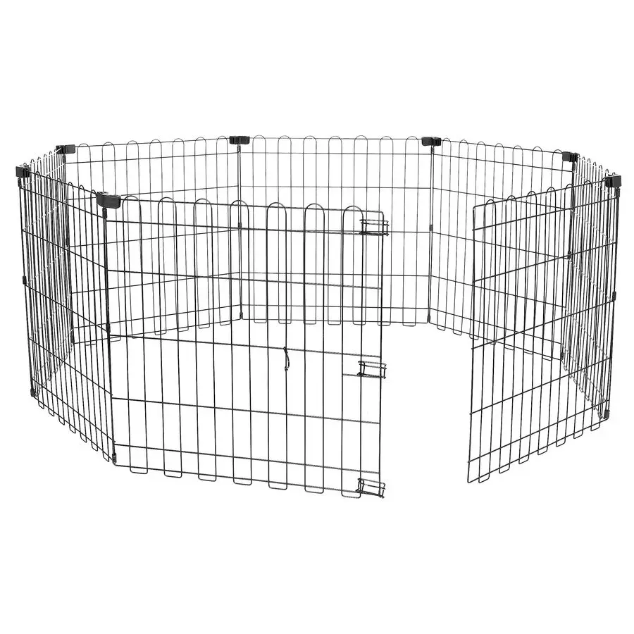 Foldable Octagonal Metal Exercise Dog Playpen Indoor Outdoor, No Door, Extra Small 8 Panels, 24 x 24, Easy to assemble, store, a
Foldable Octagonal Metal Exercise Dog Playpen Indoor Outdoor, No Door, Extra Small 8 Panels, 24 x 24, Easy to assemble, store, a