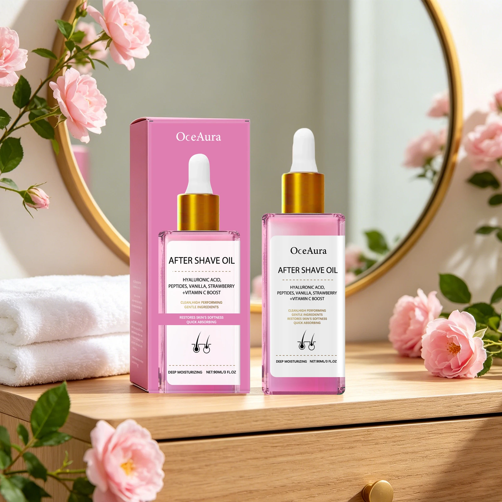 Strawberry After Shaving Oil Calms Irritation Reduce Redness Moisturizing for Smooth Silky Skin After Hair Removal Shaving Care
Strawberry After Shaving Oil Calms Irritation Reduce Redness Moisturizing for Smooth Silky Skin After Hair Removal Shaving Care