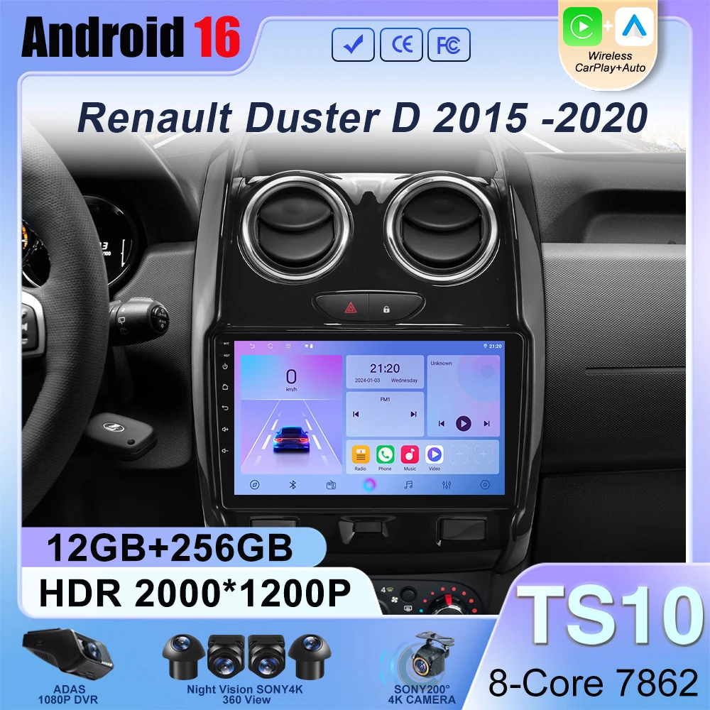 Android Auto для Renault Duster D 2015 2016 2017 2018 2019 2020 Lada Largus 2021, автомобильный радиоприемник, мультимедийный плеер, стереонавигация
Android Auto для Renault Duster D 2015 2016 2017 2018 2019 2020 Lada Largus 2021, автомобильный радиоприемник, мультимедийный плеер, стереонавигация