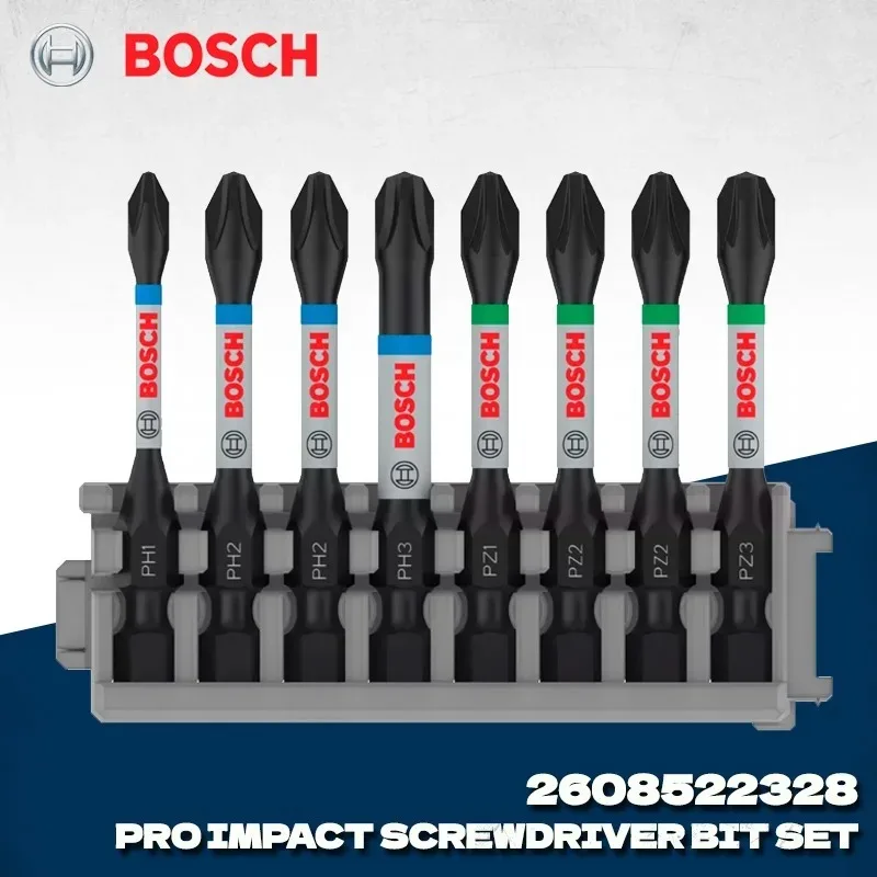 BOSCH 2608522328 Профессиональный набор отверток из 8 шт. с ударным контролем T/PZ/PH биты Аксессуары для ударной дрели Аксессуары Bosch
BOSCH 2608522328 Профессиональный набор отверток из 8 шт. с ударным контролем T/PZ/PH биты Аксессуары для ударной дрели Аксессуары Bosch