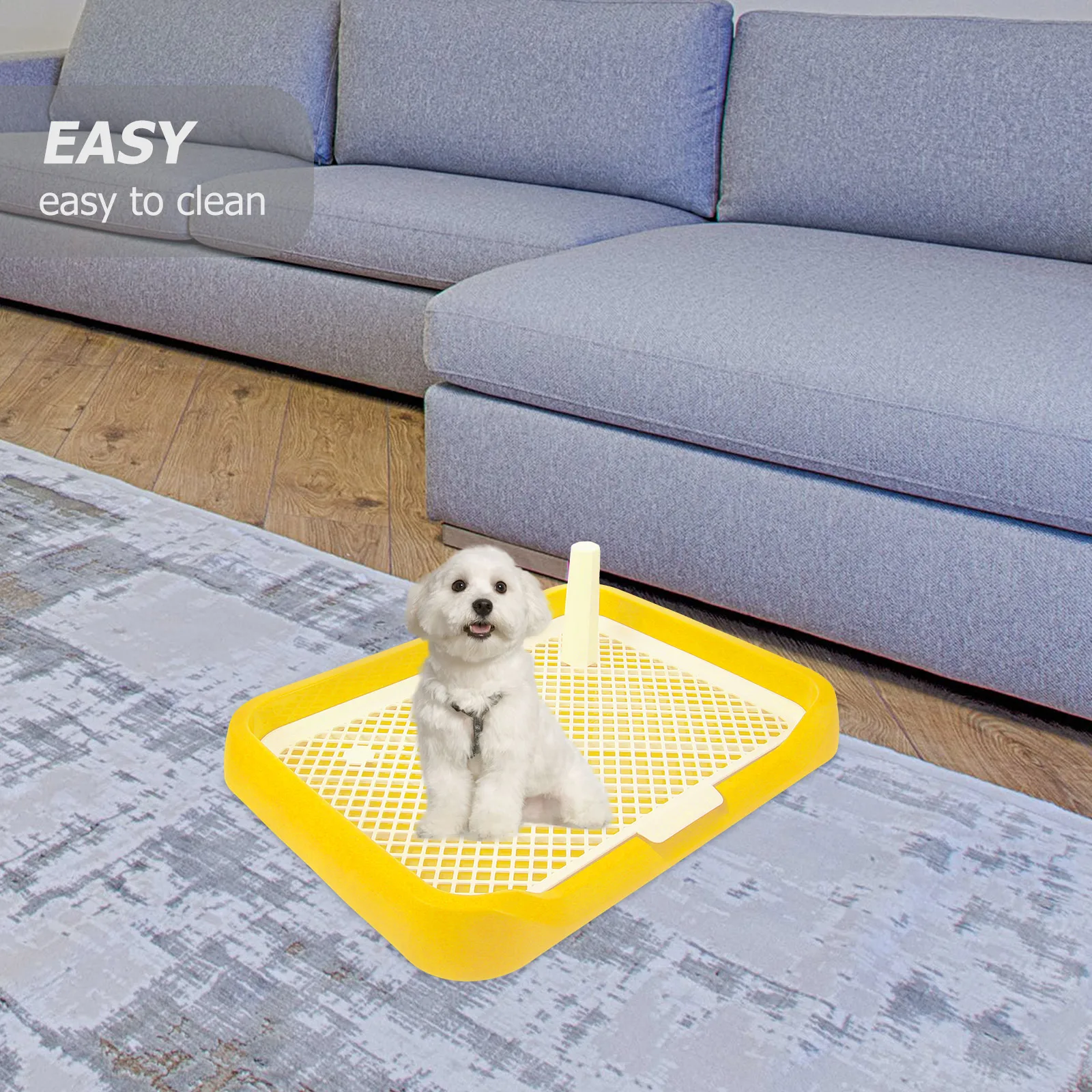 Dog Toilet Pad Holder for Dogs Tray Indoor Potty Training Pet Accessory Litter Pan
Dog Toilet Pad Holder for Dogs Tray Indoor Potty Training Pet Accessory Litter Pan
