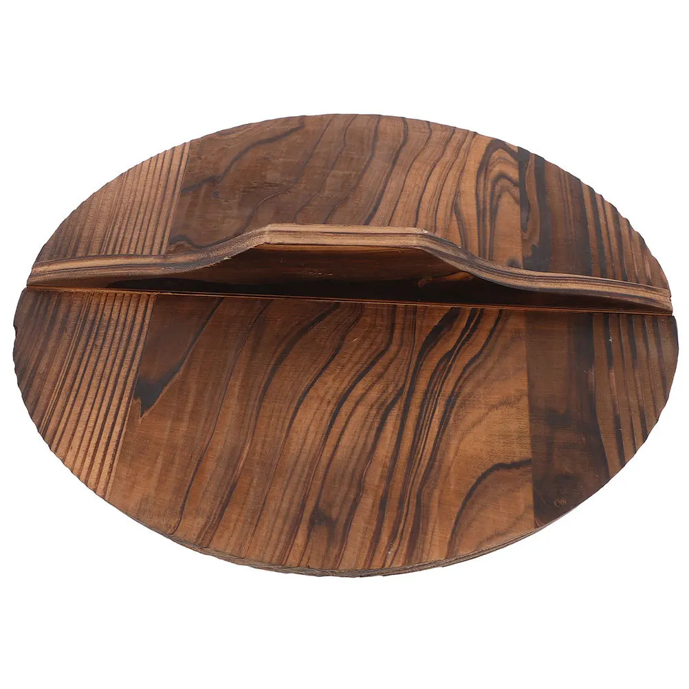 Anti-Scald Wooden Wok Lid Pot Cover Anti-Splash Oil Splashing Protector Natural Wood Heat Insulation Large Handle Easy Clean
Anti-Scald Wooden Wok Lid Pot Cover Anti-Splash Oil Splashing Protector Natural Wood Heat Insulation Large Handle Easy Clean