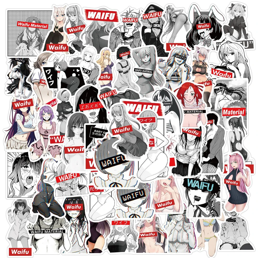 10/30/50pcs Waifu Hentai Graffiti Stickers Sexy Anime Girl Cartoon Decal Toy DIY Water Bottle Phone Laptop PVC Sticker for Adult
10/30/50pcs Waifu Hentai Graffiti Stickers Sexy Anime Girl Cartoon Decal Toy DIY Water Bottle Phone Laptop PVC Sticker for Adult