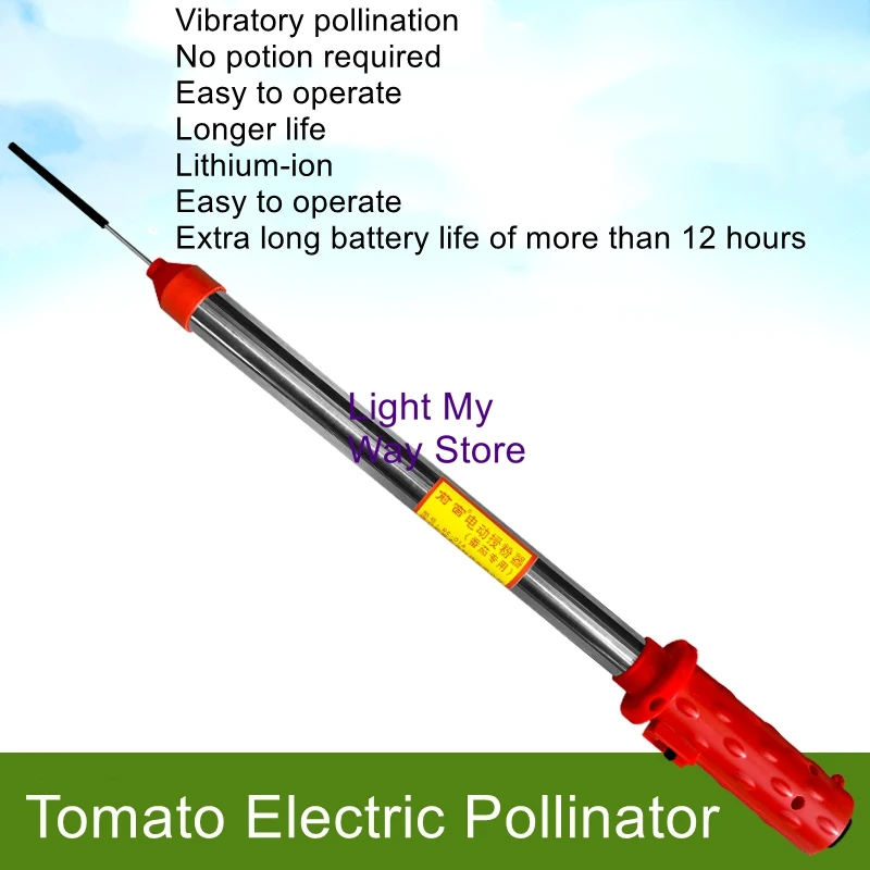 Front window electric pollinator greenhouse tomato small tomato greenhouse vibration flower spotter lithium vibration pollinator
Front window electric pollinator greenhouse tomato small tomato greenhouse vibration flower spotter lithium vibration pollinator