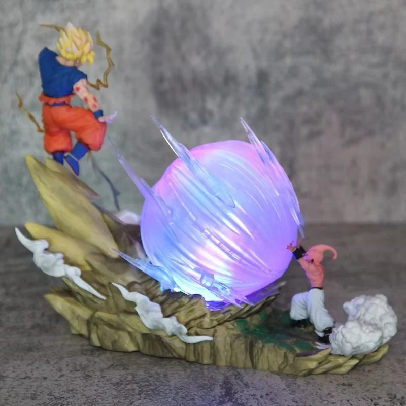 Dragon Ball Light Lamp Model 23cm Z Buu Vs Goku Super Saiyan Genki Bomb Action Figure Pvc Statue Doll Collection Model Toys Gift 
Dragon Ball Light Lamp Model 23cm Z Buu Vs Goku Super Saiyan Genki Bomb Action Figure Pvc Statue Doll Collection Model Toys Gift