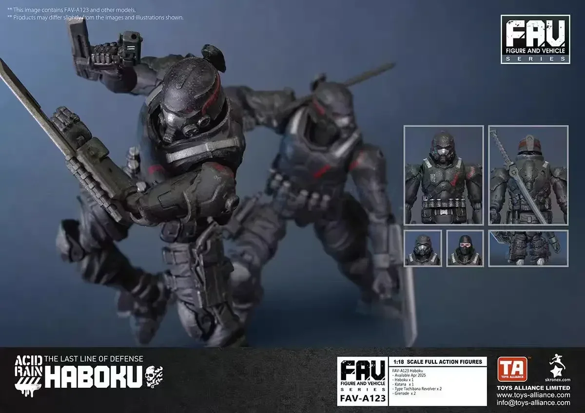 【MT】Acid Rain War FAV-A123 Haboku PVC 1/18 Action Figure
【MT】Acid Rain War FAV-A123 Haboku PVC 1/18 Action Figure