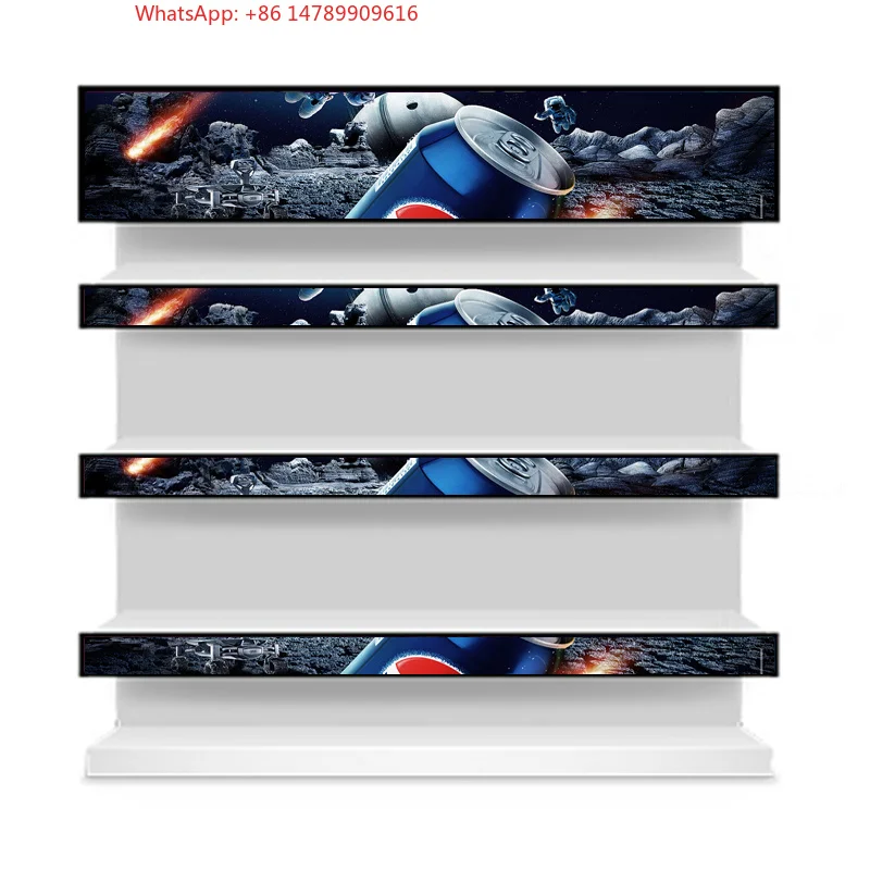 LED Digital Signage Video WallSupermarket HD Shelf LED Display Digital Advertising Video Signage Price Panel GOB P1.875 Smart SD
LED Digital Signage Video WallSupermarket HD Shelf LED Display Digital Advertising Video Signage Price Panel GOB P1.875 Smart SD
