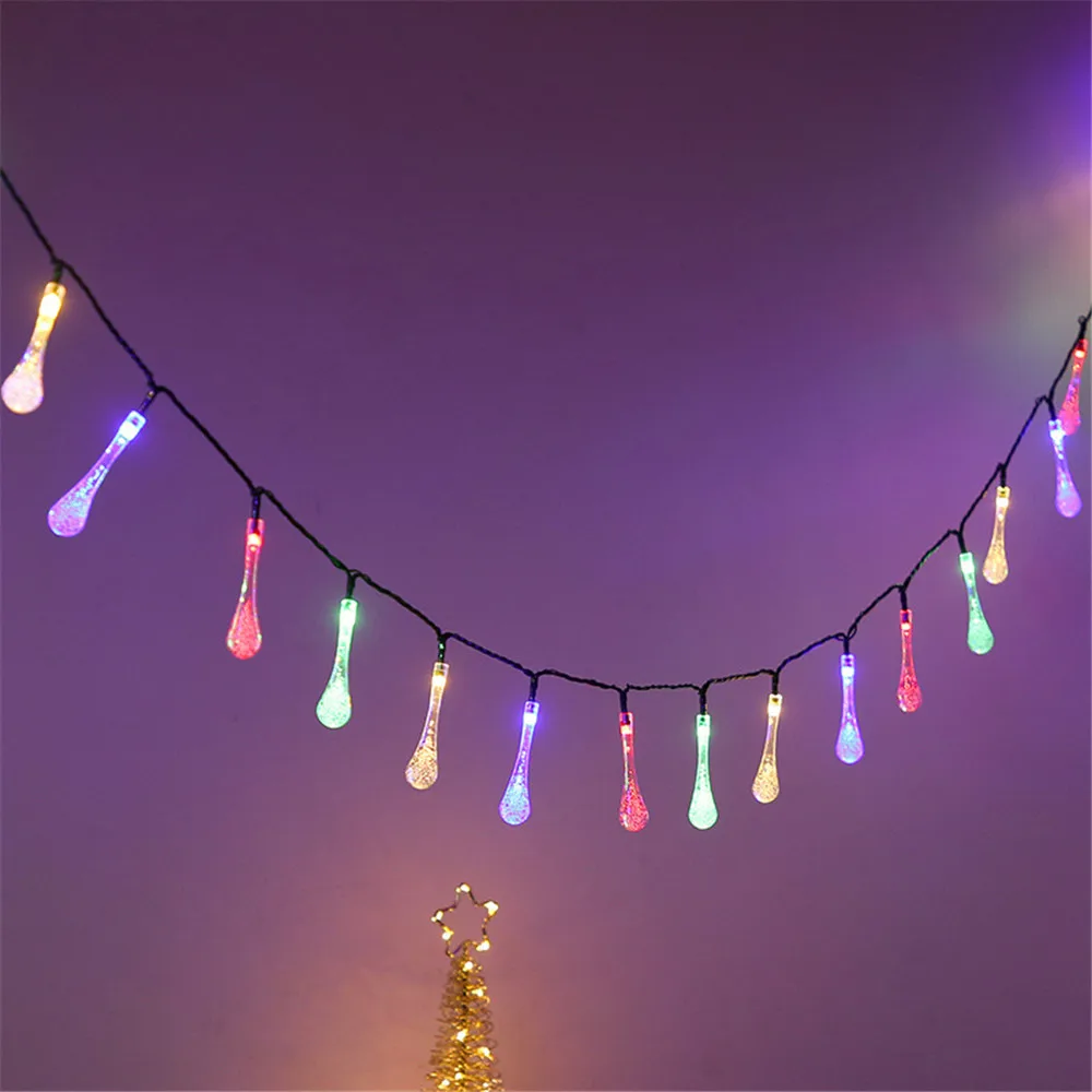 Water Drop Solar String Lights Waterproof Outdoor Decoration Garland Fariy Lights Christmas Wedding Party Garden Ramadan 2025
Water Drop Solar String Lights Waterproof Outdoor Decoration Garland Fariy Lights Christmas Wedding Party Garden Ramadan 2025