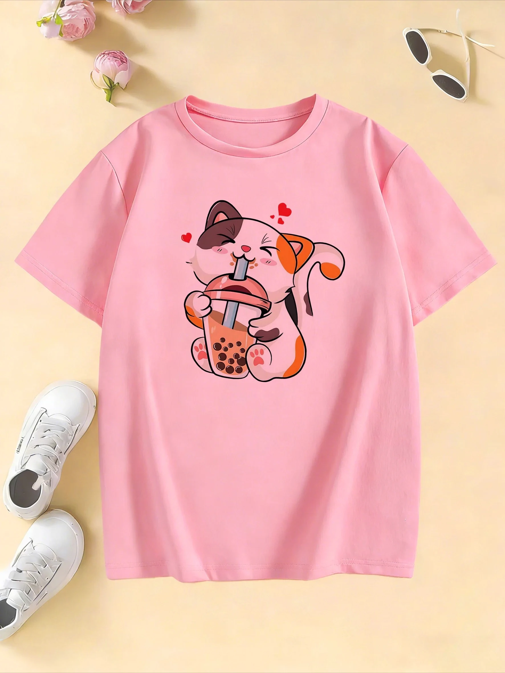 Fashion Happy Dog Drinking Juice T Shirts Short Sleeve Kids Childrean's T-shirt Boys Girls Summer Spring Casual Y2k Top Tees
Fashion Happy Dog Drinking Juice T Shirts Short Sleeve Kids Childrean's T-shirt Boys Girls Summer Spring Casual Y2k Top Tees