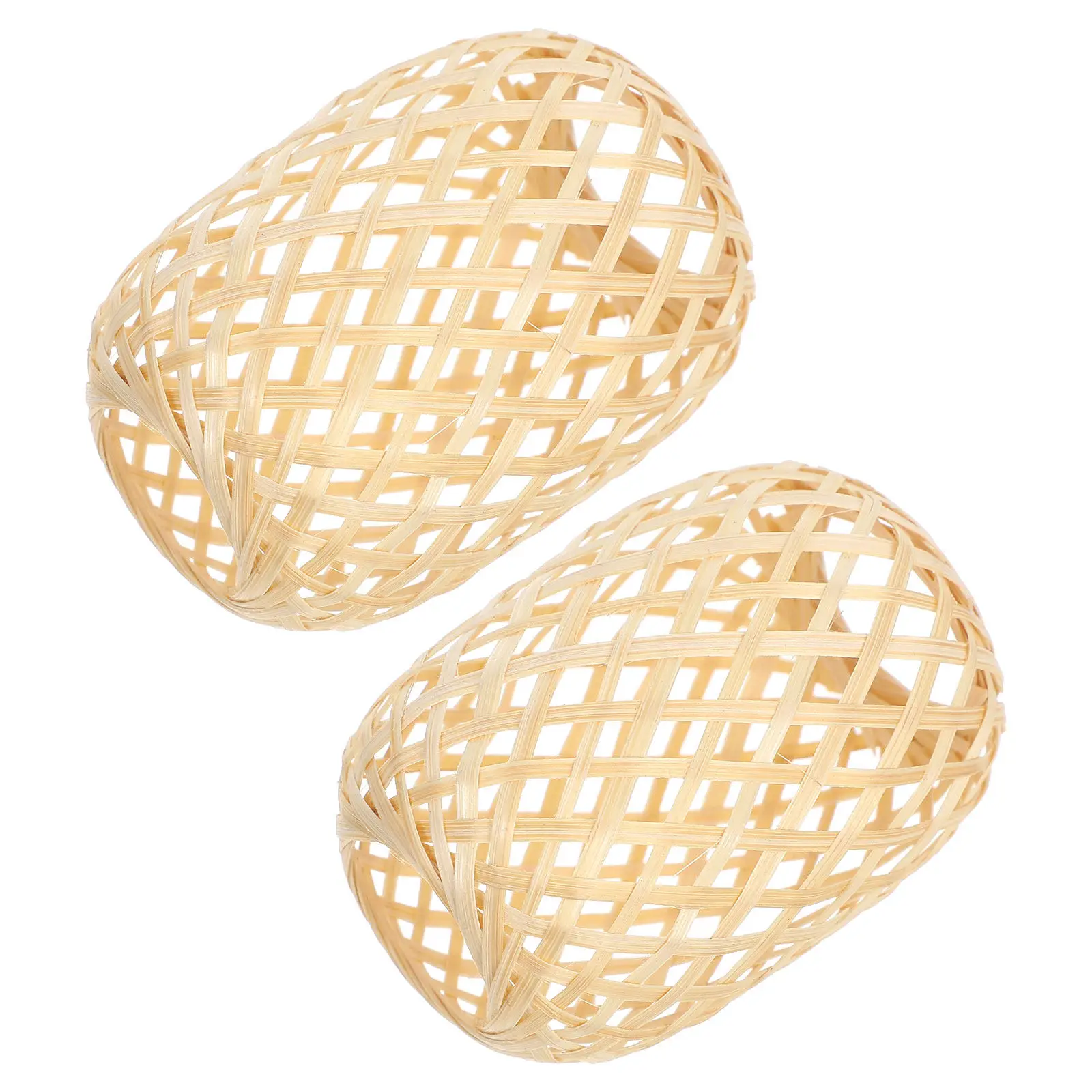 2pcs Mini Bamboo Lamp Shade Handwoven Pendant Ceiling Fan Chandelier Cover Rustic Vintage Style Woven Light Fixture Decor For
2pcs Mini Bamboo Lamp Shade Handwoven Pendant Ceiling Fan Chandelier Cover Rustic Vintage Style Woven Light Fixture Decor For
