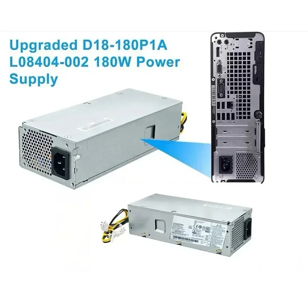 Power Adapter for HP 280 G3 400 forG5 SFF PC 180W PA 1181 3HB L08404 002 4+4+7Pin Connector Compatible Power Supply
Power Adapter for HP 280 G3 400 forG5 SFF PC 180W PA 1181 3HB L08404 002 4+4+7Pin Connector Compatible Power Supply