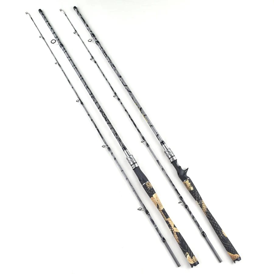 Xh Heavy-Duty Lure Rod High-Carbon Fiber Fishing Rod 2.1m 2.28m 2.4m Two-Section Telescopic Rod with Casting Reel and Two Handle Options for Saltwater Bass Fishing, Freshwater Fishing for Snakehead and Carp
Xh Heavy-Duty Lure Rod High-Carbon Fiber Fishing Rod 2.1m 2.28m 2.4m Two-Section Telescopic Rod with Casting Reel and Two Handle Options for Saltwater Bass Fishing, Freshwater Fishing for Snakehead and Carp