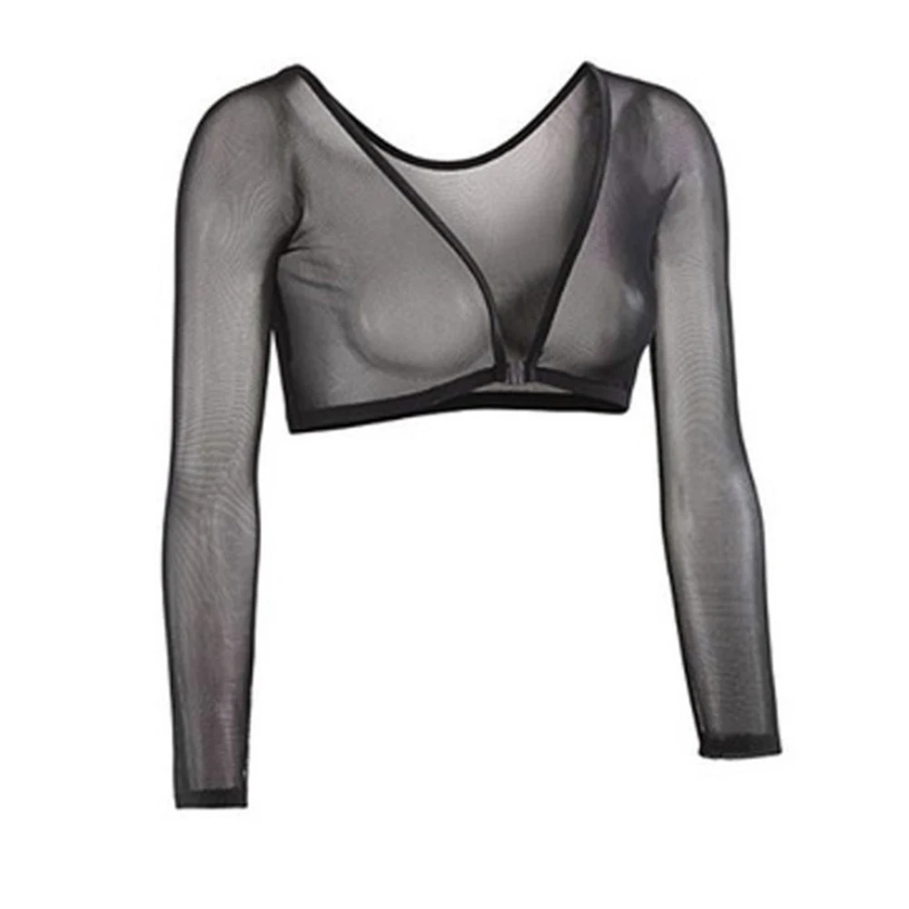 See Through Cropped Tops T-shirts Tee Top Transparent Ultra-thin Blouse Cardigan Clubwear Female Hot Long Sleeve
See Through Cropped Tops T-shirts Tee Top Transparent Ultra-thin Blouse Cardigan Clubwear Female Hot Long Sleeve