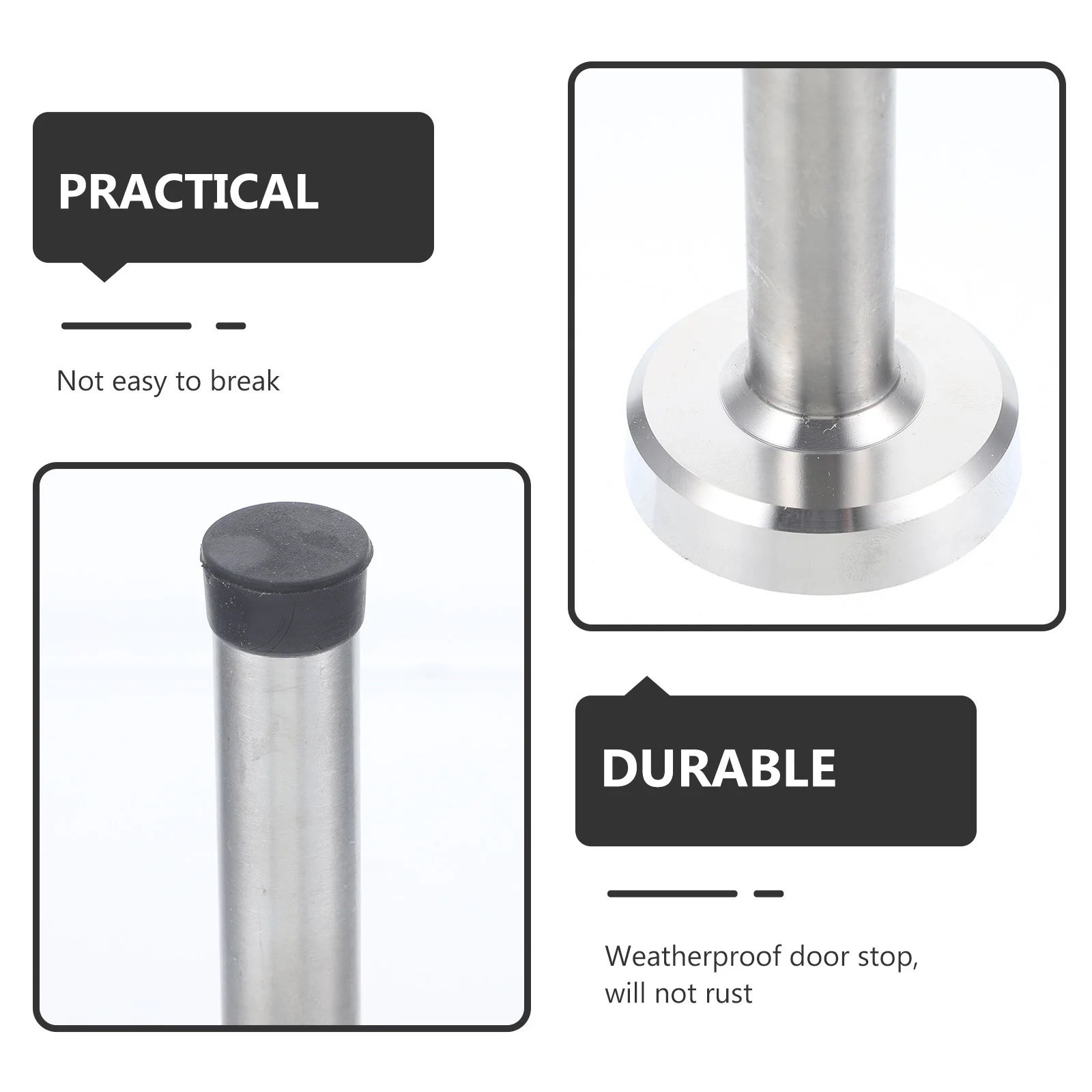 Doorstop Stops for Bottom of Soft Stoppers Walls Floor Mounted Metal Cute Bumper
Doorstop Stops for Bottom of Soft Stoppers Walls Floor Mounted Metal Cute Bumper