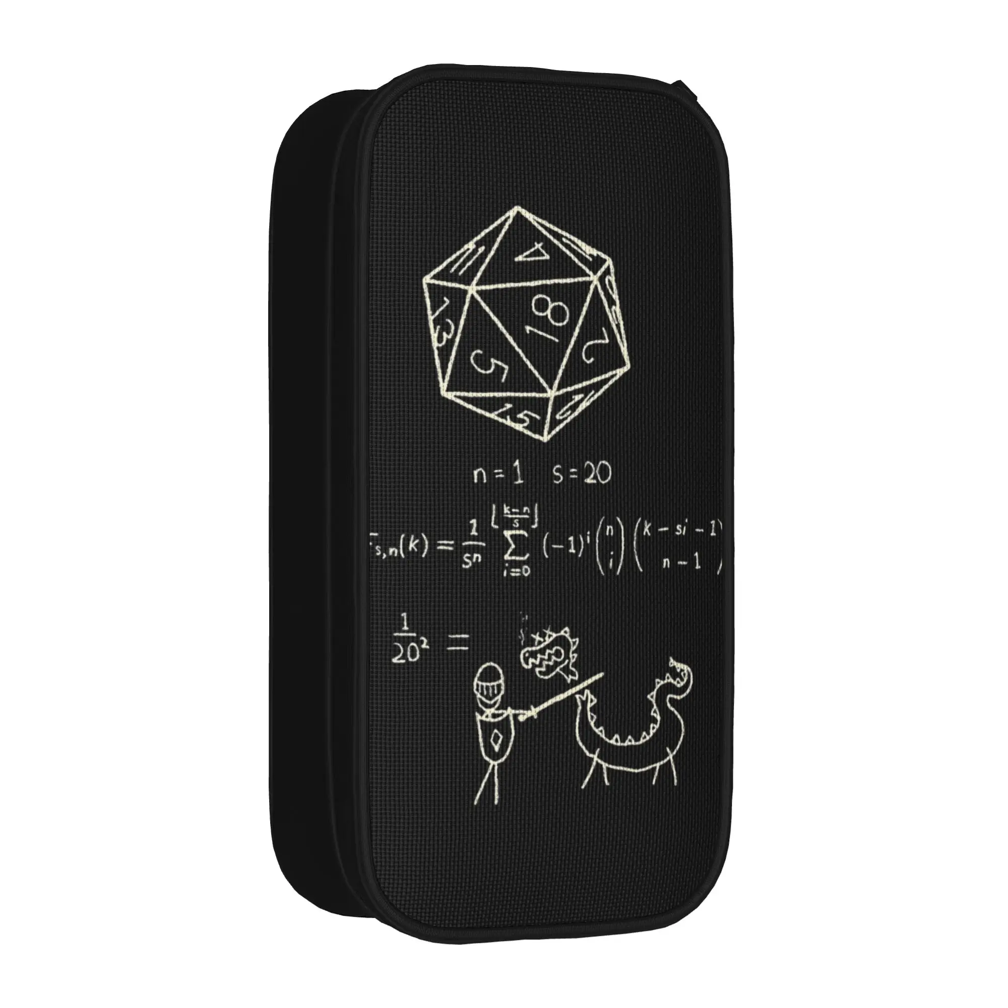 The Science of 20 Sided Dice Pencil Case DND Dungeon Pen Pencil Bags Girls Boys Big Capacity Students School Gift Pencilcases
The Science of 20 Sided Dice Pencil Case DND Dungeon Pen Pencil Bags Girls Boys Big Capacity Students School Gift Pencilcases