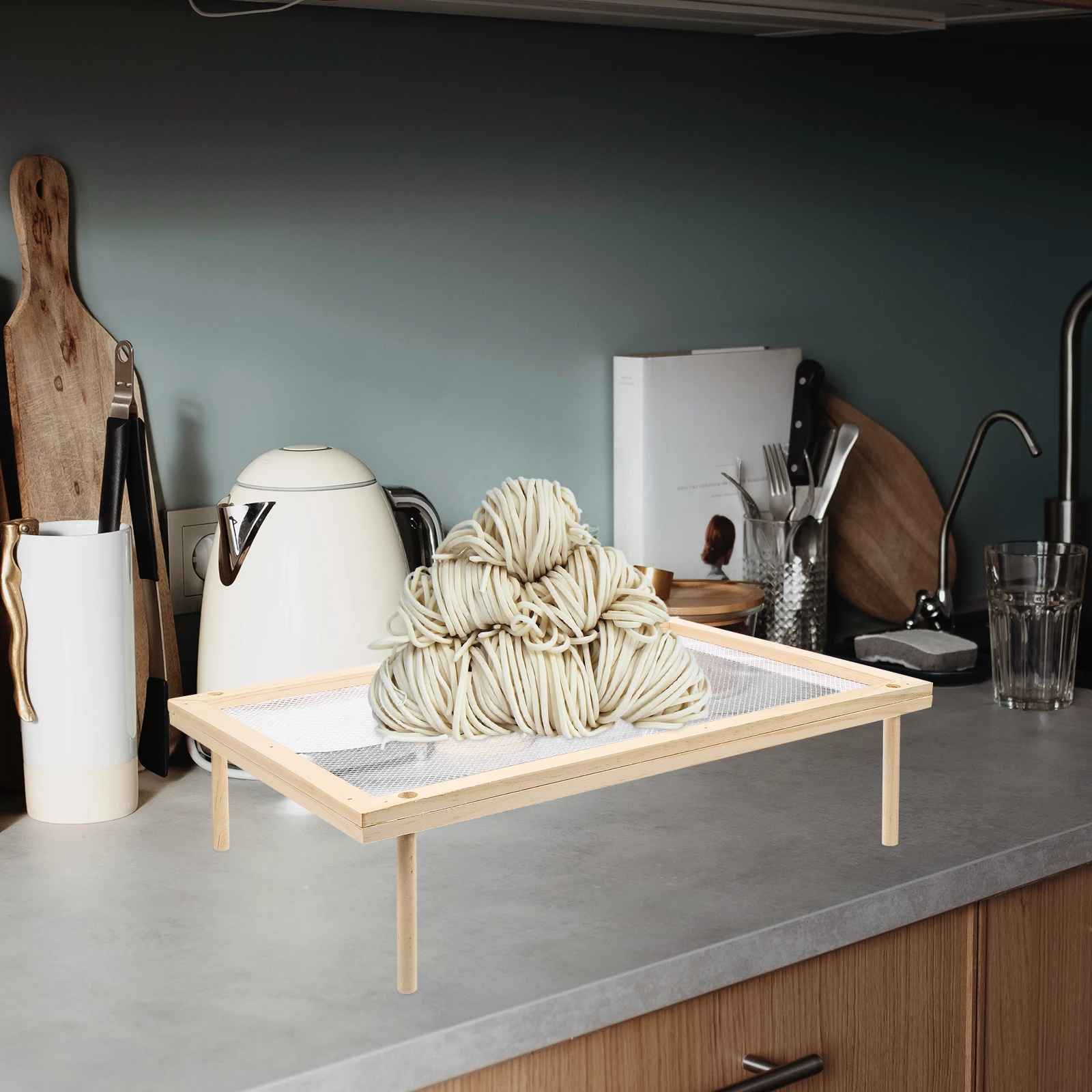 Pasta Noodles Capacity Spaghetti Drying Drying For Pasta Rack Wood Material Anti Vegetable Rack Skid Kitchen Tool
Pasta Noodles Capacity Spaghetti Drying Drying For Pasta Rack Wood Material Anti Vegetable Rack Skid Kitchen Tool