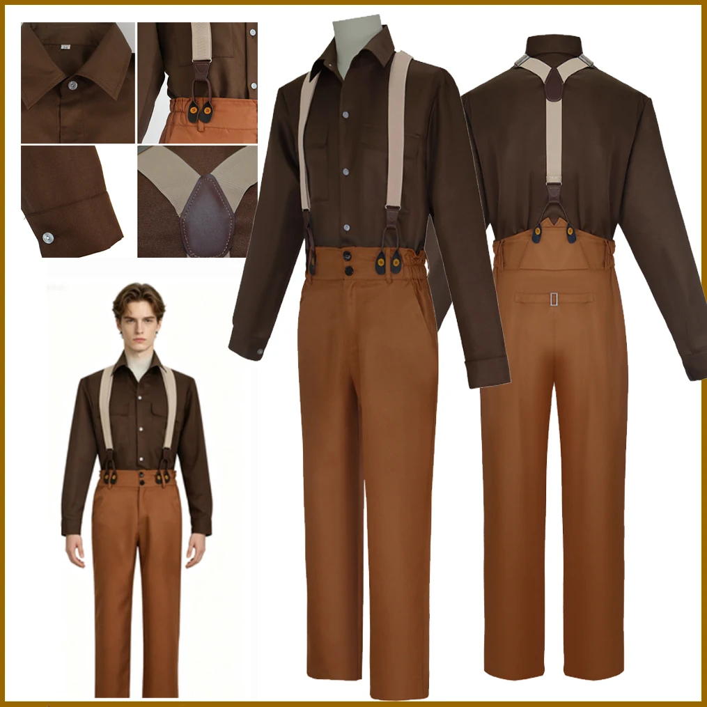 Anime Jack Dawson Cosplay Men Fantasy Shirt Jumpsuit Costume Performance Roleplay for Male Halloween Carnival Suit Disguise
Anime Jack Dawson Cosplay Men Fantasy Shirt Jumpsuit Costume Performance Roleplay for Male Halloween Carnival Suit Disguise